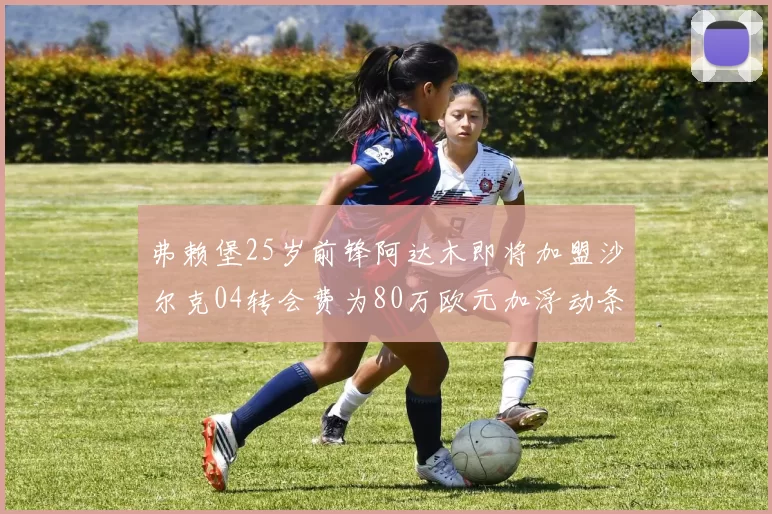 弗赖堡25岁前锋阿达木即将加盟沙尔克04转会费为80万欧元加浮动条件